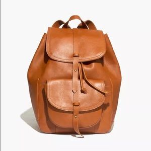 Madewell The Transport Rucksack in English Saddle